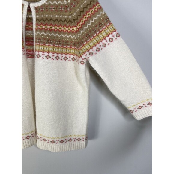 Casual Corner Womens 3/4 Sleeve Cardigan Size M VTG Fall Classic Grannycore - Picture 5 of 8